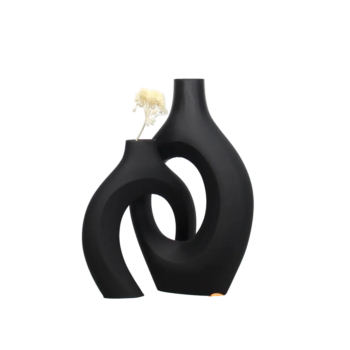 Boho-Style Dekovase – Set aus Vasen für Wohnzimmer, Schlafzimmer oder Büro