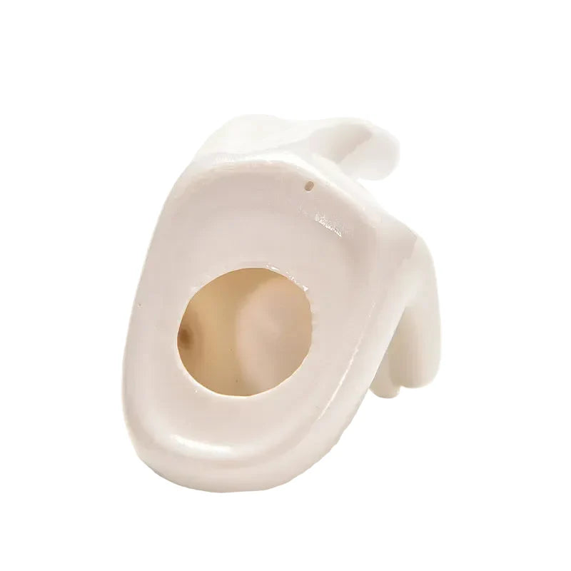 Porzellan-Dekovase für Luftpflanzen – Weißer Tillandsia-Halter für Schreibtisch, Wohnzimmer oder Garten