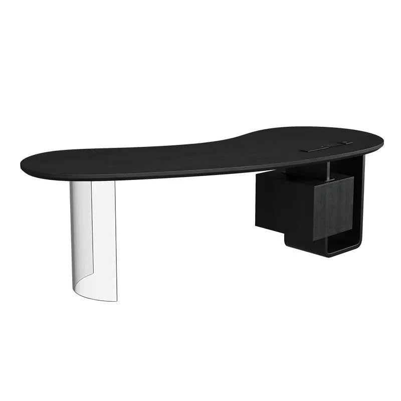 Großer Schreibtisch aus Holz mit Schublade – Arbeitstisch für Büro und Homeoffice