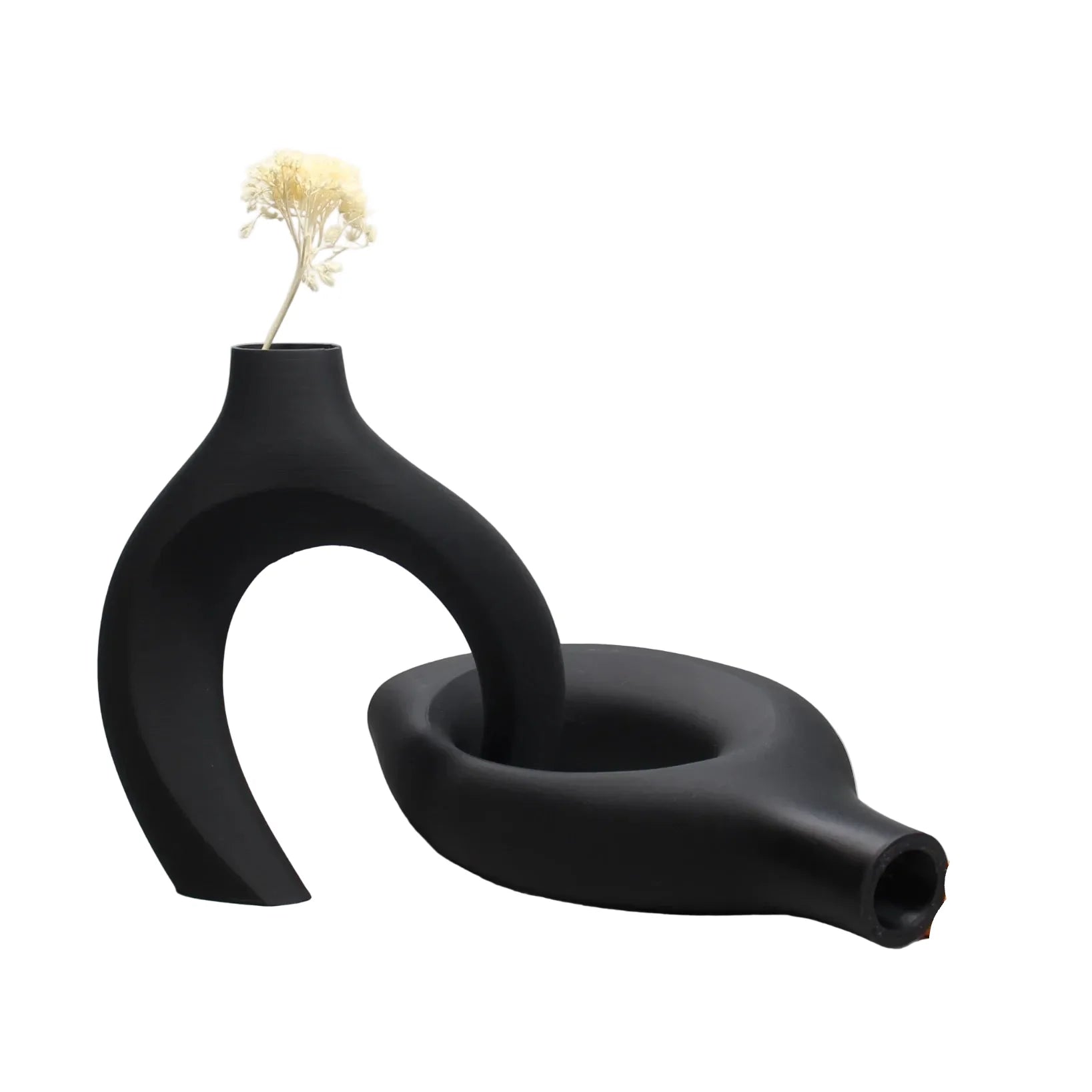 Boho-Style Dekovase – Set aus Vasen für Wohnzimmer, Schlafzimmer oder Büro